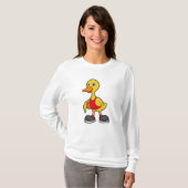 Duck as Basketball player with Basketball T-shirt (Voorkant volledig)