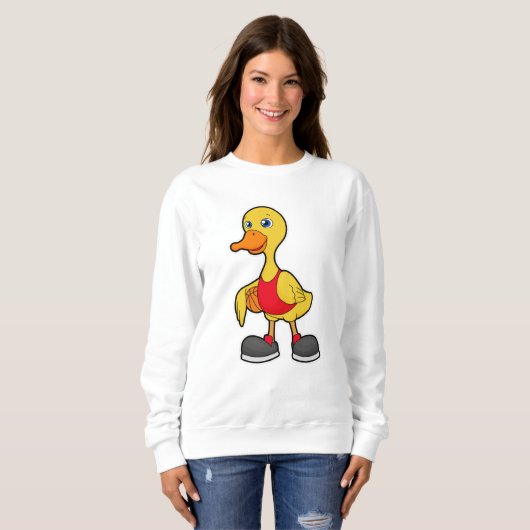 Duck as Basketball player with Basketball Trui (Voorkant volledig)