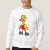 Duck as Basketball player with Basketball Trui (Voorkant)