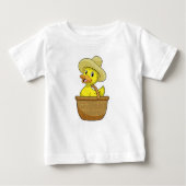 Duck as Farmer with Basket (Voorkant)
