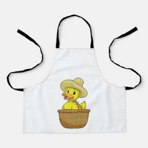 Duck as Farmer with Basket Schort
