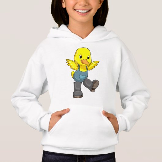 Duck as Farmer with Boots (Voorkant)