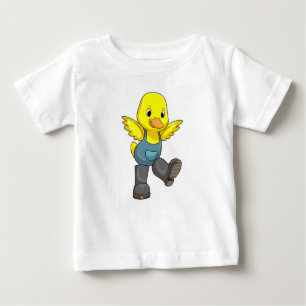 Duck as Farmer with Boots