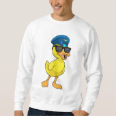 Duck as Pilot met Pilot pet Trui (Voorkant)