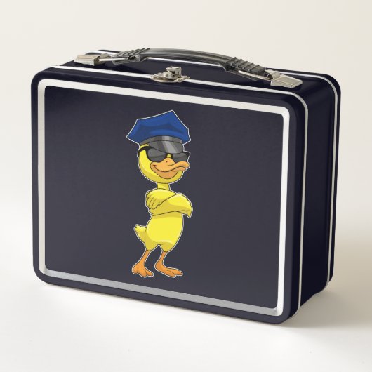 Duck as Police officer with Police cap (Voorkant)