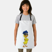 Duck as Police officer with Police cap Schort (Insitu)