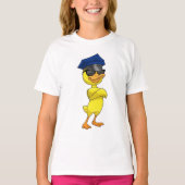 Duck as Police officer with Police cap T-shirt (Voorkant)