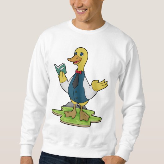 Duck as Teacher with Book Trui (Voorkant)