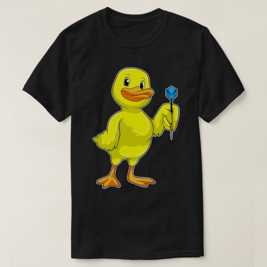 Duck at Darts with Dart T-shirt (Design voorkant)
