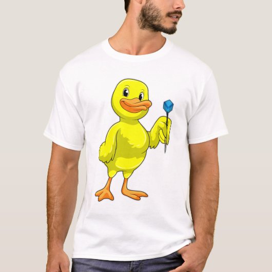 Duck at Darts with Dart T-shirt (Voorkant)