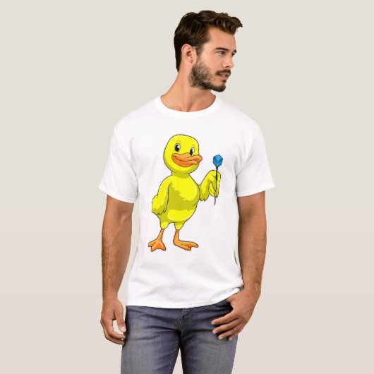 Duck at Darts with Dart T-shirt (Voorkant volledig)