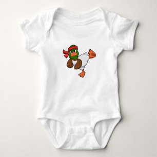Duck at Martial arts Karate Romper