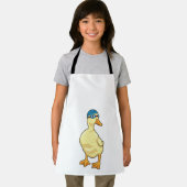 Duck at Swimming with Swimming goggles Schort (Insitu)