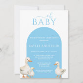 Duck Baby shower Kaart (Voorkant)