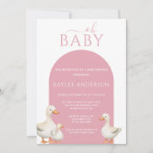 Duck Baby shower Kaart (Voorkant)