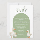 Duck Baby shower Kaart (Voorkant)