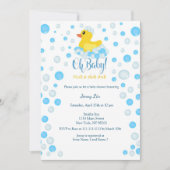 Duck Baby shower Kaart (Voorkant)