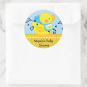 Duck Baby shower Sticker (Tas)