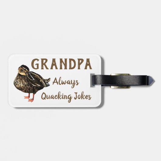 Duck Bagagelabel (Achterkant horizontaal)