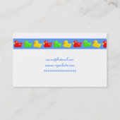 Duck Banner, Jouw naam Hier, bedrijfsnaam hier Visitekaartje (Achterkant)