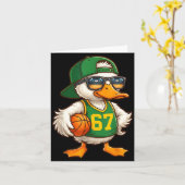 Duck Basketball 67 Gen Alpha Slang Srts Men Boys K Kaart (Gele Bloem)