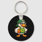 Duck Basketball 67 Gen Alpha Slang Srts Men Boys K Sleutelhanger (Voorkant)