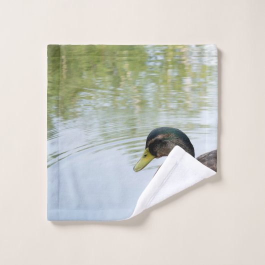 Duck Bathroom-handdoekset zwemmen Bad Handdoek (Wasdoekje)