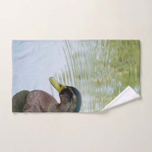 Duck Bathroom-handdoekset zwemmen Bad Handdoek (Handdoek)