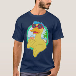 Duck Beach Beverage Zomer T-shirt