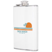 Duck Beach North Carolina Sun Palm Trees Heupfles (Links)