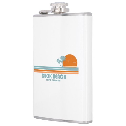 Duck Beach North Carolina Sun Palm Trees Heupfles (Links)