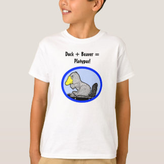 Duck + Beaver = Platypus! T-shirt