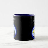 Duck + Beaver = Platypus! Tweekleurige Koffiemok (Center)