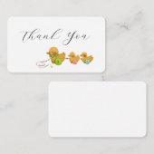 Duck bedankt informatiekaartje (Voorkant / Achterkant)