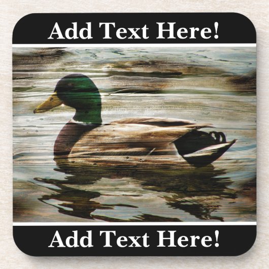 Duck Bier Onderzetter (Voorkant)