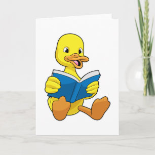 Duck bij Lezen met Boek Kaart