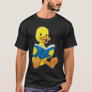 Duck bij Lezen met Boek T-shirt