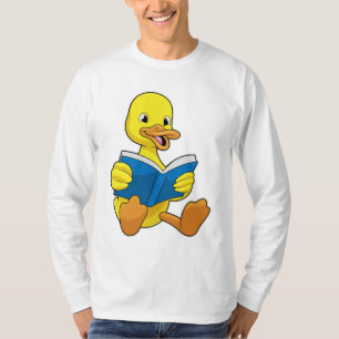 Duck bij Lezen met Boek T-shirt