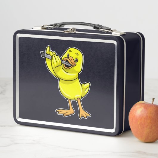 Duck bij Muziek met Flute (In situ)