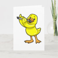 Duck bij Muziek met Flute