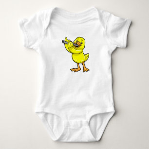 Duck bij Muziek met Flute Romper