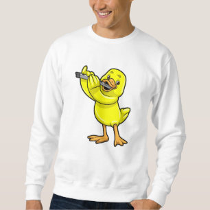 Duck bij Muziek met Flute Trui