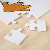 Duck bij Sleeping met Nightcap Legpuzzel (Zijkant)