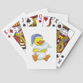 Duck bij Sleeping met Nightcap Pokerkaarten (Achterkant)