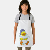 Duck bij Sleeping met Nightcap Schort (Insitu)