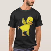 Duck bij Yoga Stretching T-shirt (Voorkant)