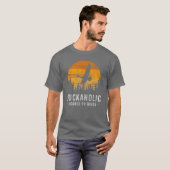 Duck Bird Bathing grappig T-shirt (Voorkant volledig)