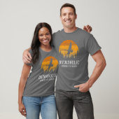 Duck Bird Bathing grappig T-shirt (Unisex)