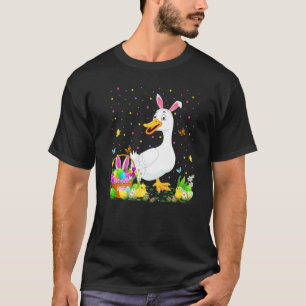 Duck Bird Easter Egg Hunt Bunny Duck Paaszondag T-shirt