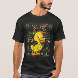 Duck Bird Lover Family Matching Ugly Duck Christma T-shirt
